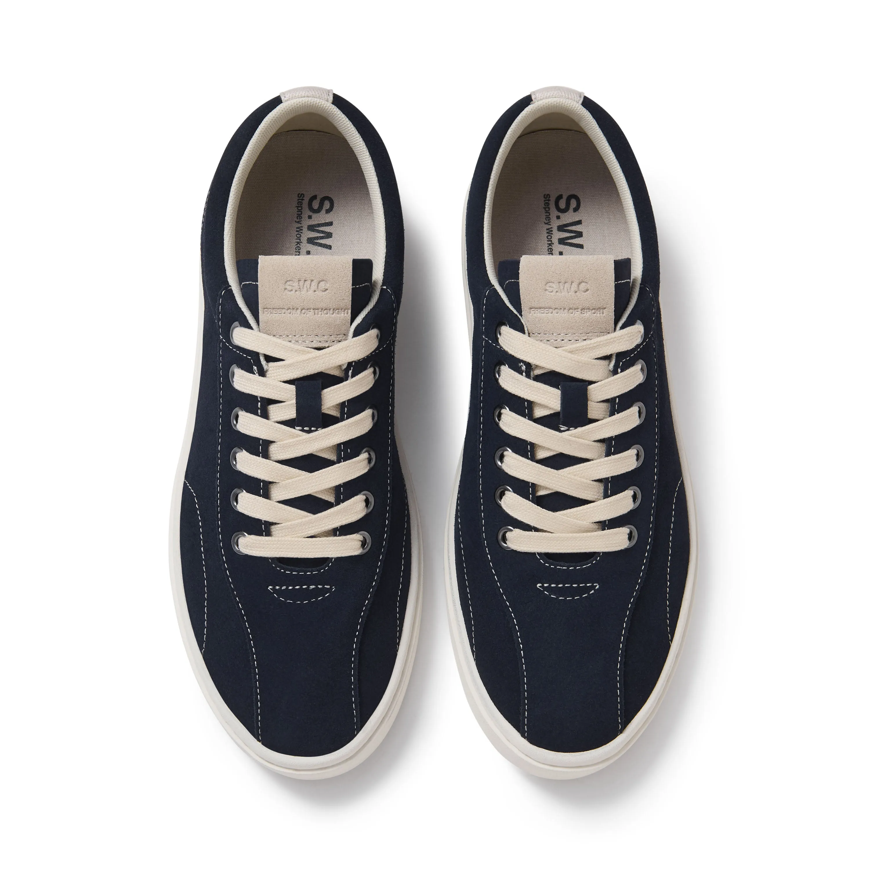 SURMA SUEDE NAVY sold by Stepney Workers Club product image thumbnail 2