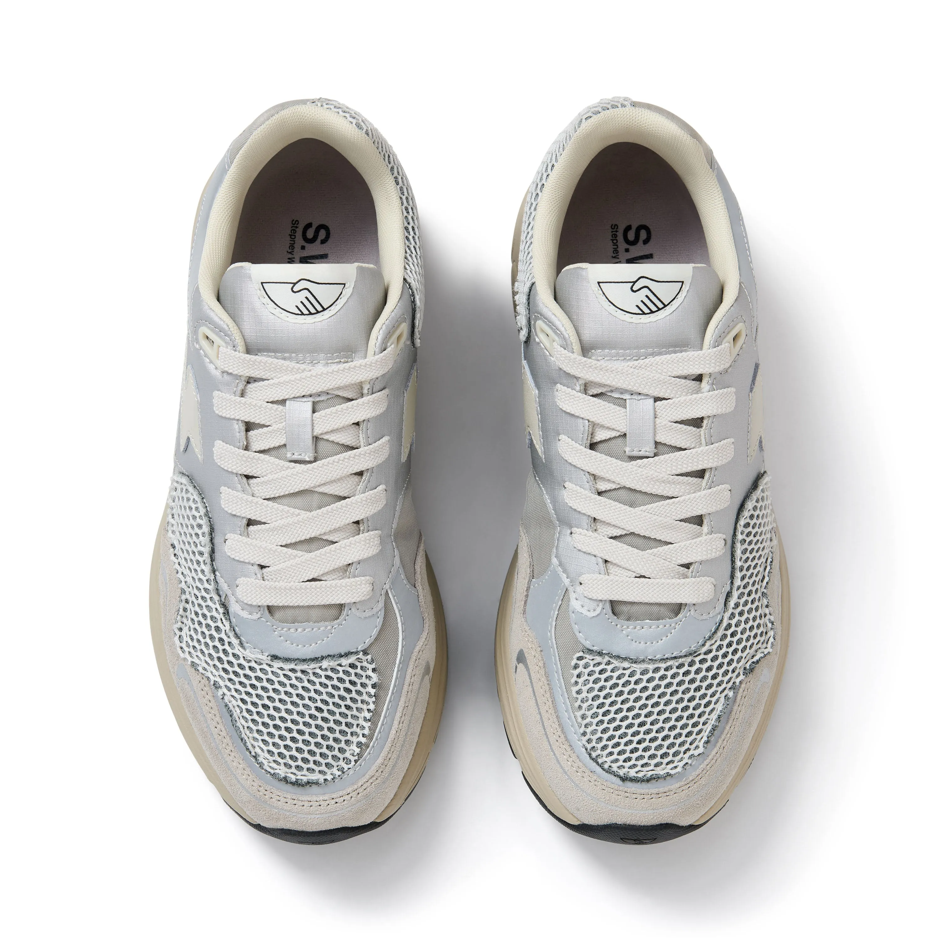 AMIEL II S-STRIKE MESH OVERLAY SILVER GREY sold by Stepney Workers Club product image thumbnail 2