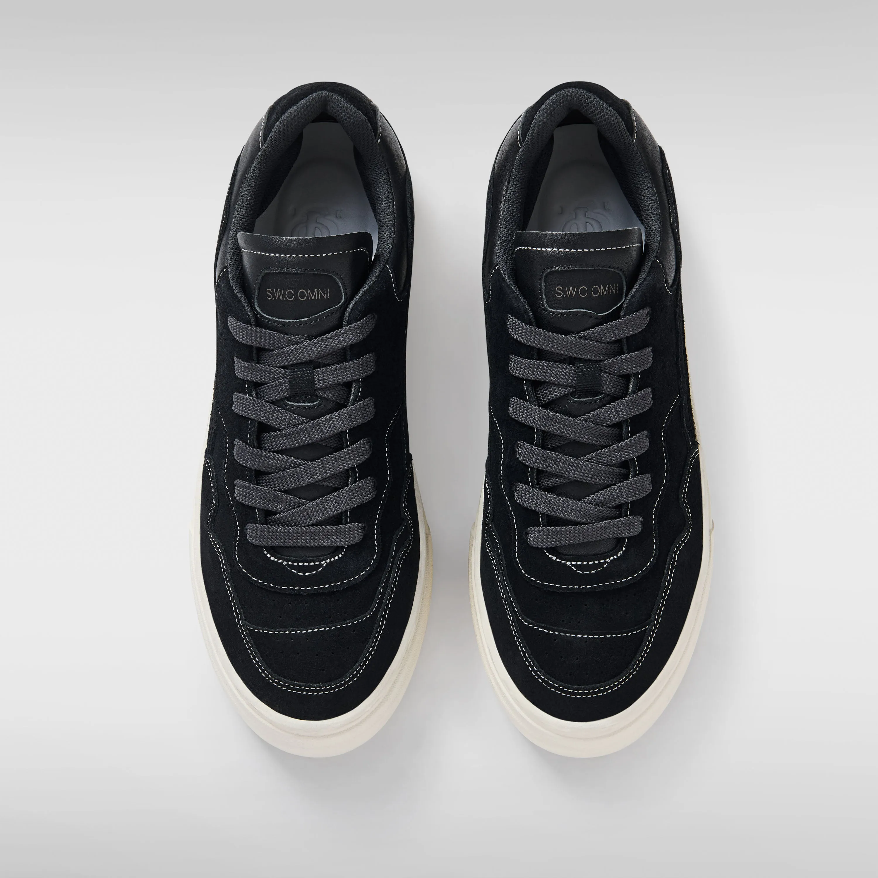 OM6c - Pearl Omni - Silk Suede - Black sold by Stepney Workers Club product image thumbnail 2