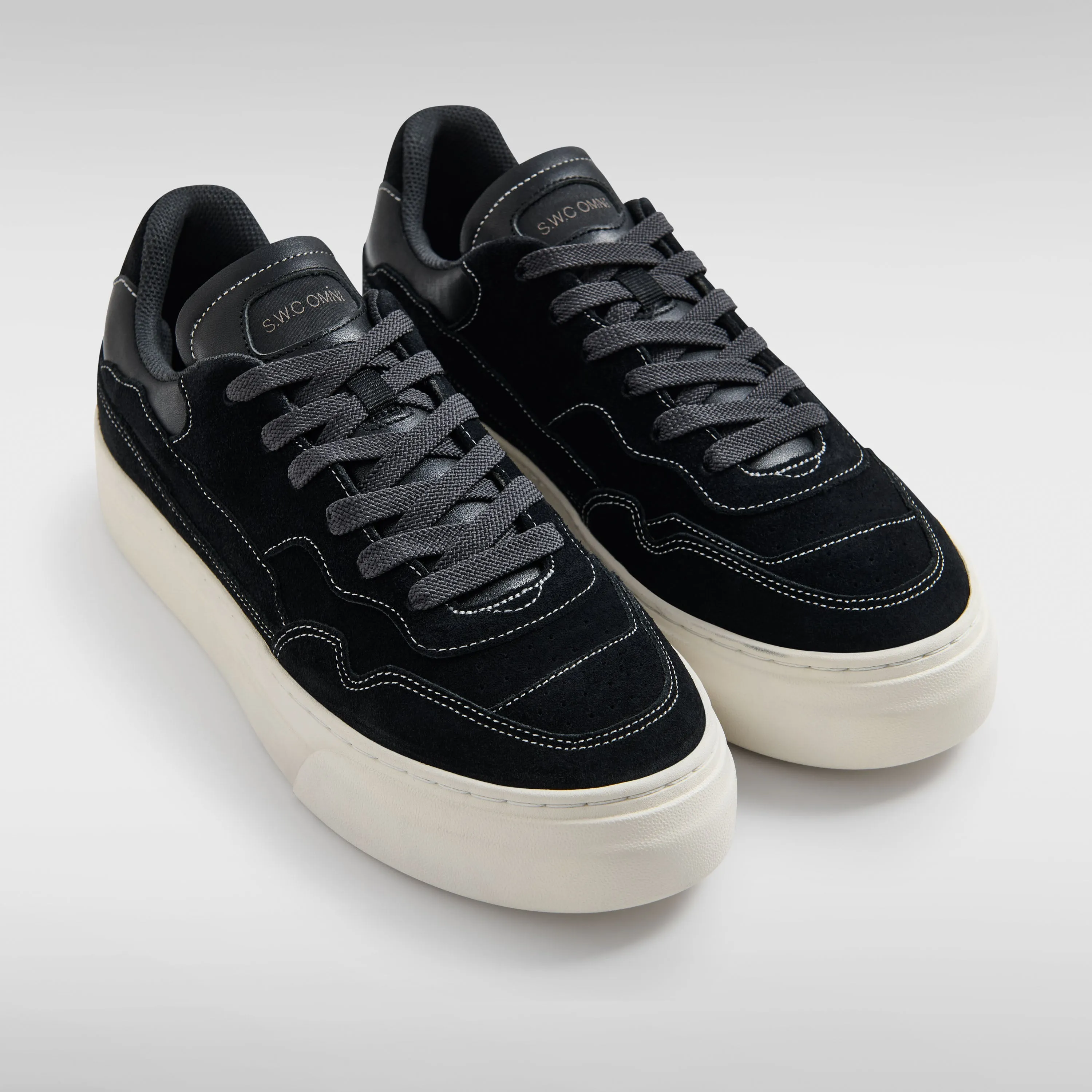 OM6c - Pearl Omni - Silk Suede - Black sold by Stepney Workers Club product image thumbnail 3