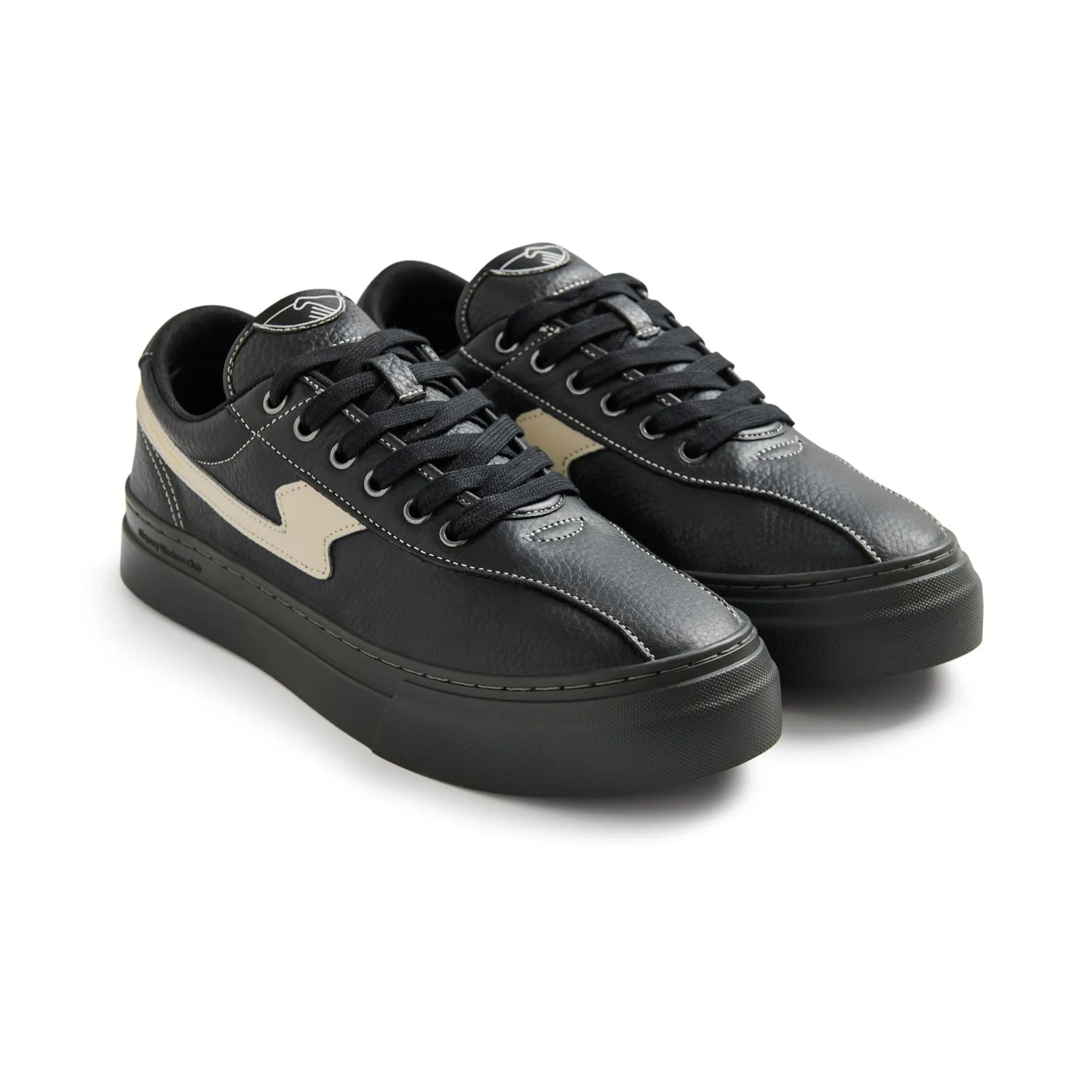DELLOW S-STRIKE TUMBLED LEATHER BLACK sold by Stepney Workers Club product image thumbnail 3