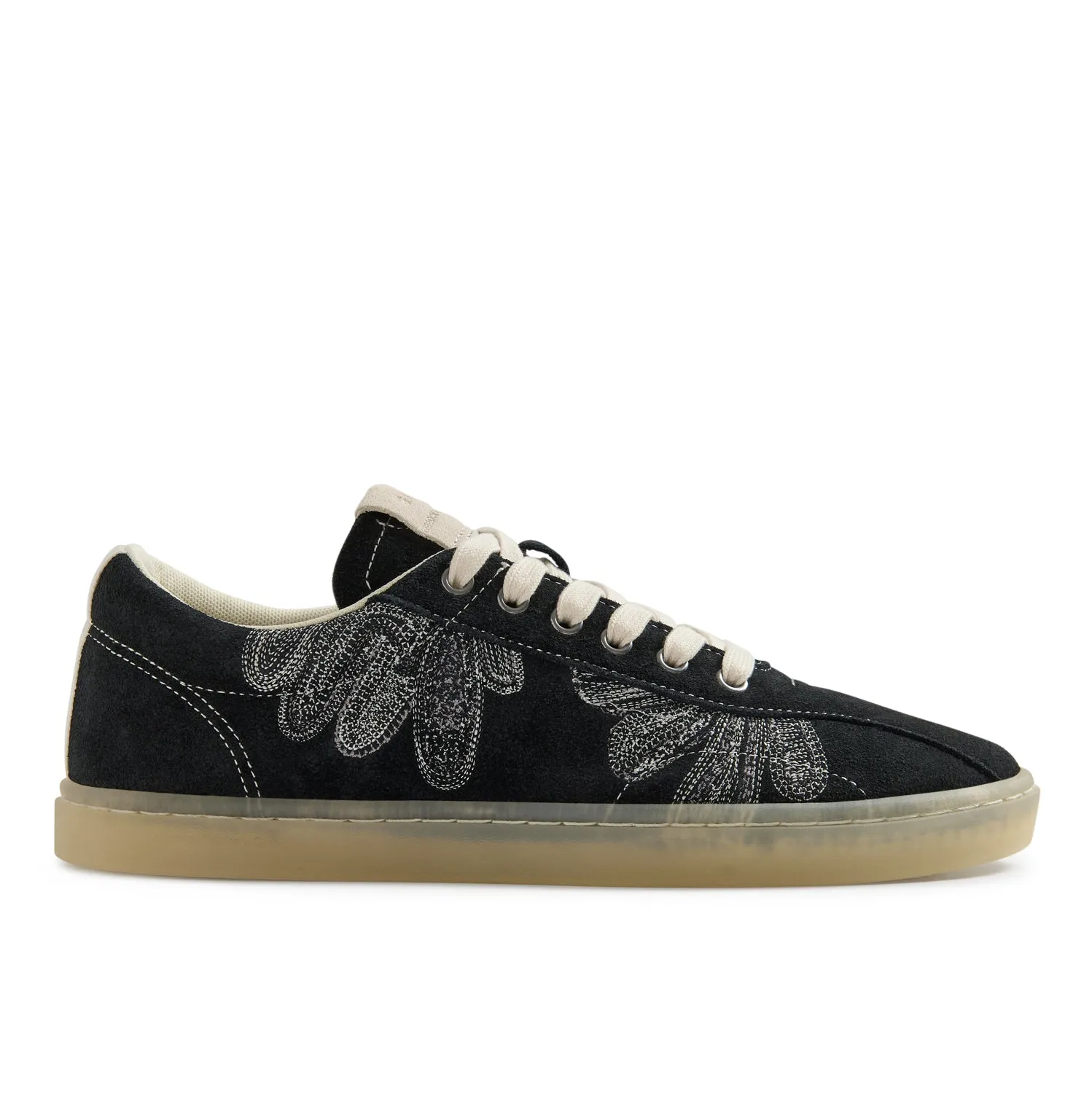 SURMA SHROOMHANDS SUEDE REPAIR STITCH BLACK sold by Stepney Workers Club