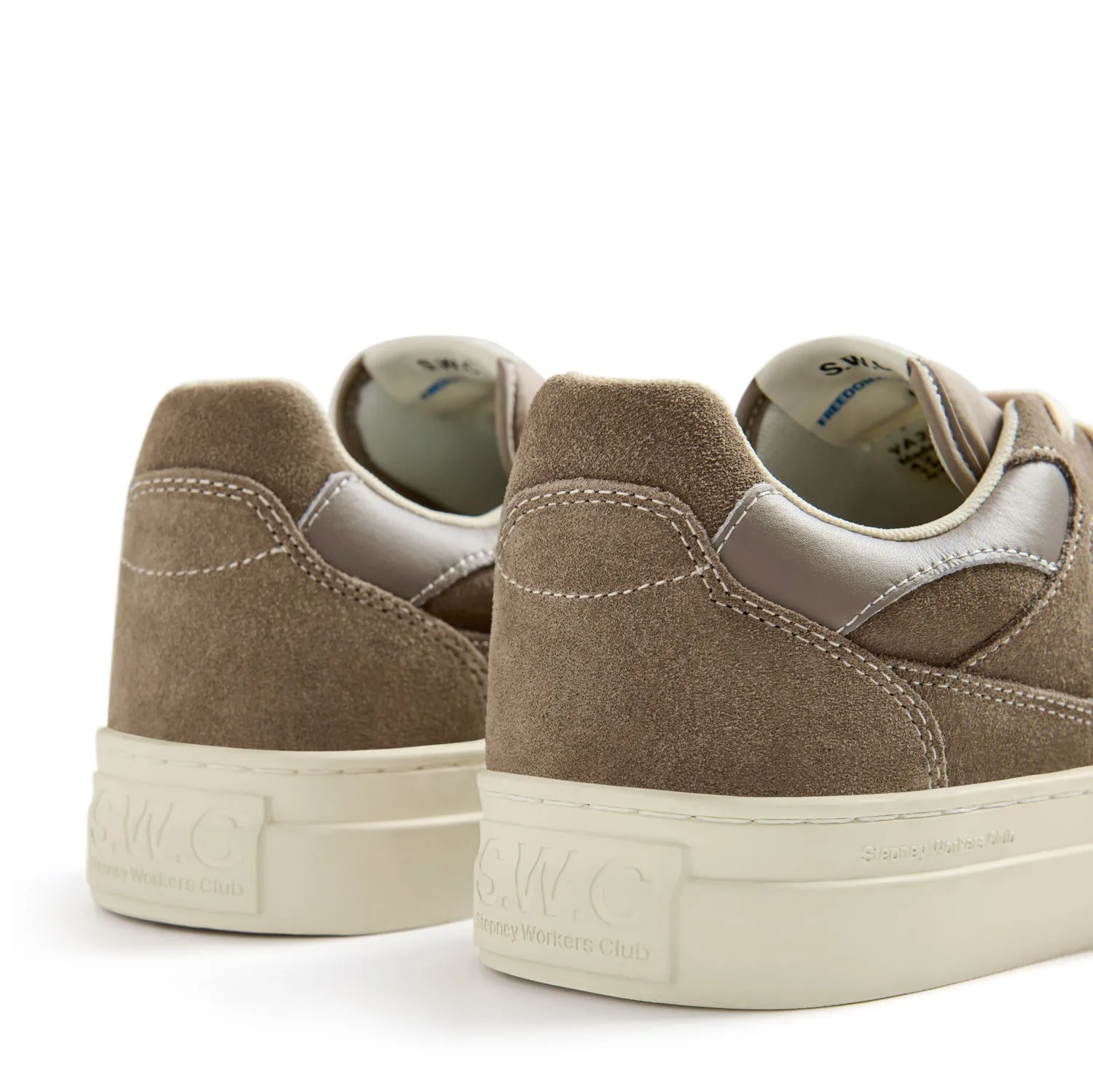 PEARL SUEDE WARM GREY sold by Stepney Workers Club product image thumbnail 4