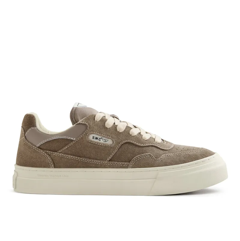PEARL SUEDE WARM GREY made by Stepney Workers Club