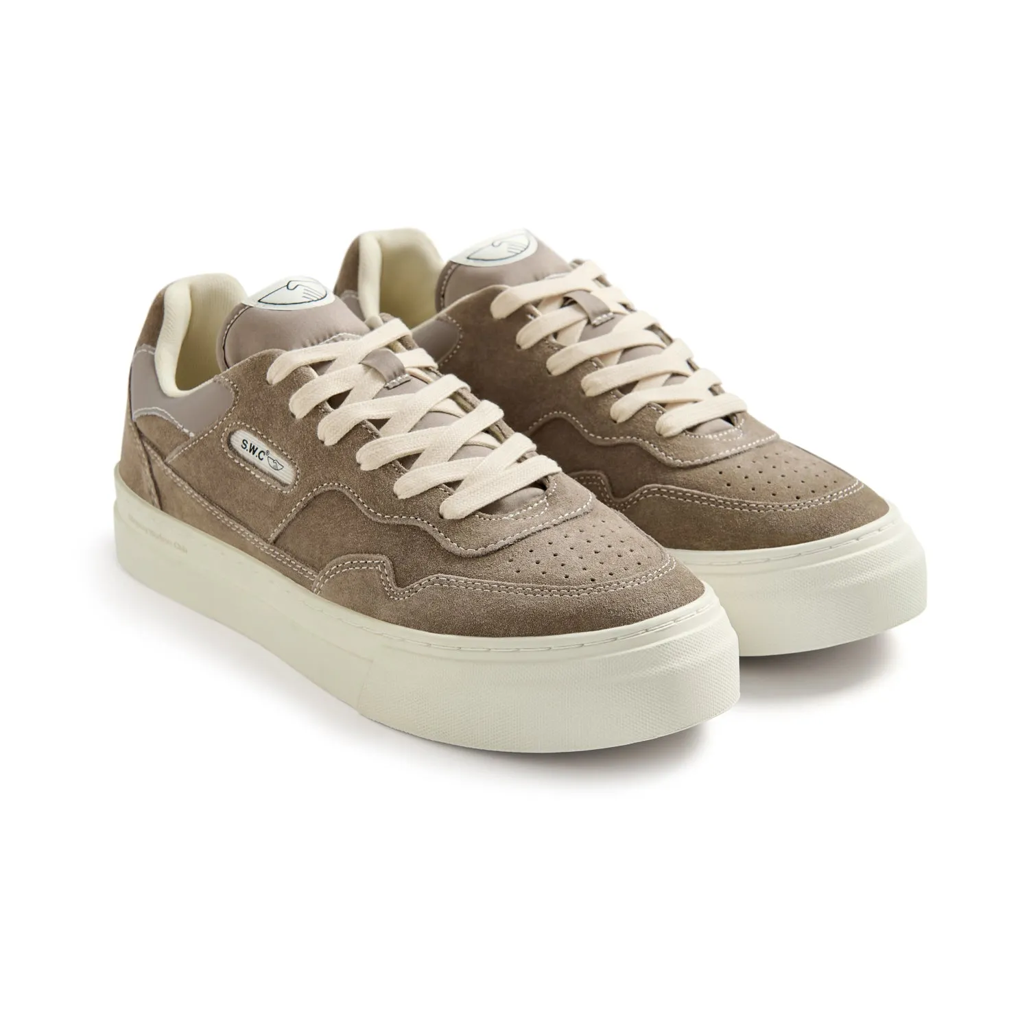 PEARL SUEDE WARM GREY sold by Stepney Workers Club product image thumbnail 3