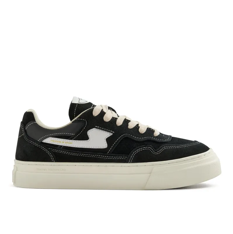 PEARL II S-STRIKE SUEDE BLACK made by Stepney Workers Club