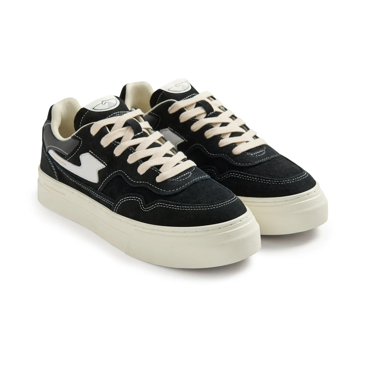 PEARL II S-STRIKE SUEDE BLACK sold by Stepney Workers Club product image thumbnail 3