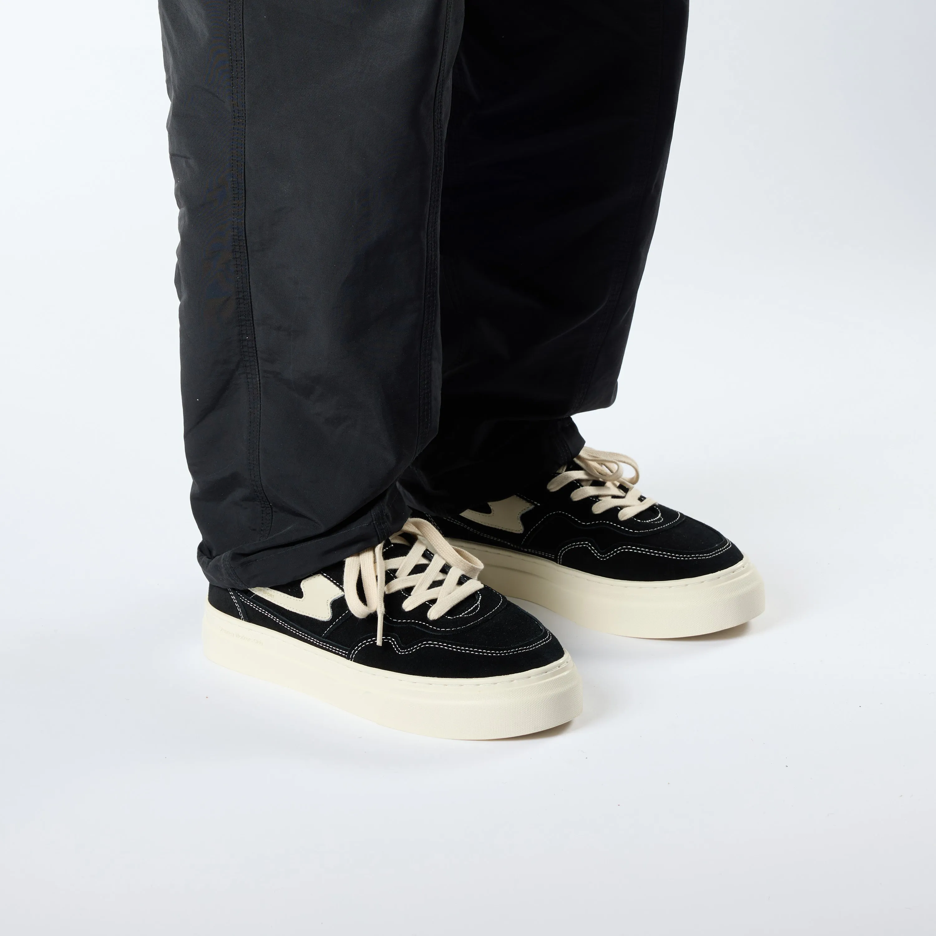 PEARL II S-STRIKE SUEDE BLACK sold by Stepney Workers Club product image thumbnail 5