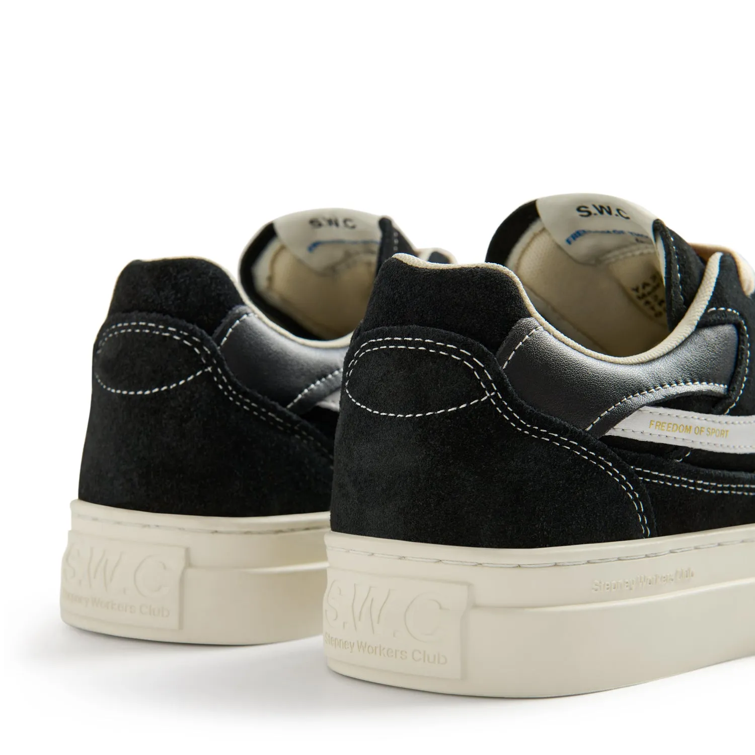 PEARL II S-STRIKE SUEDE BLACK sold by Stepney Workers Club product image thumbnail 4