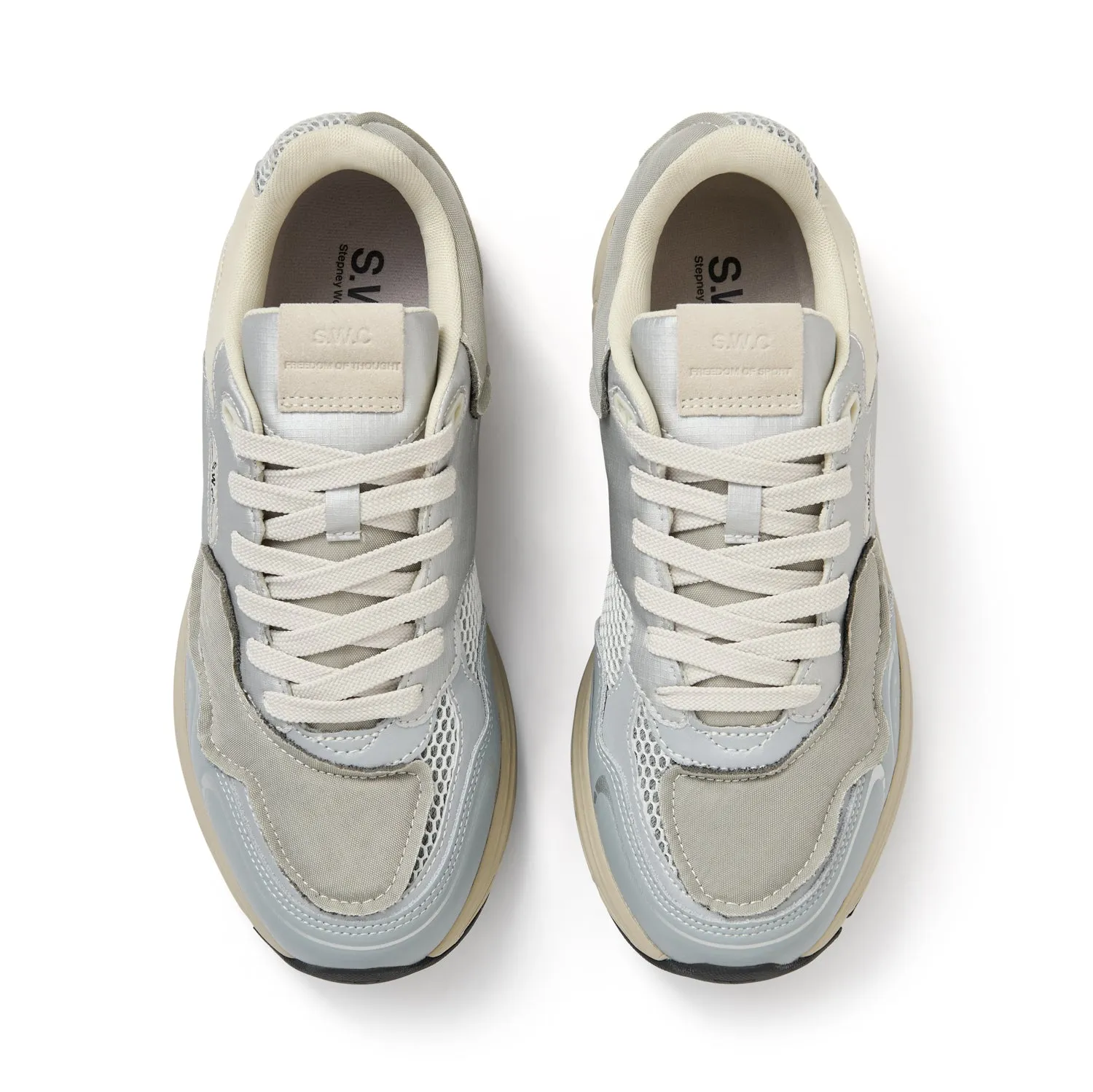 AMIEL II NYLON OVERLAY SILVER GREY sold by Stepney Workers Club product image thumbnail 2