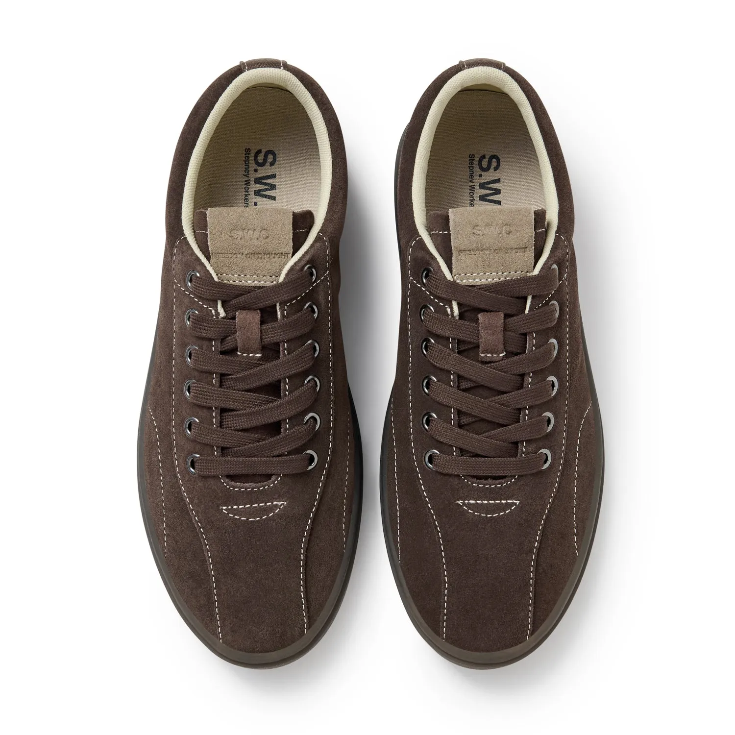 SURMA SUEDE DARK BROWN II sold by Stepney Workers Club product image thumbnail 2