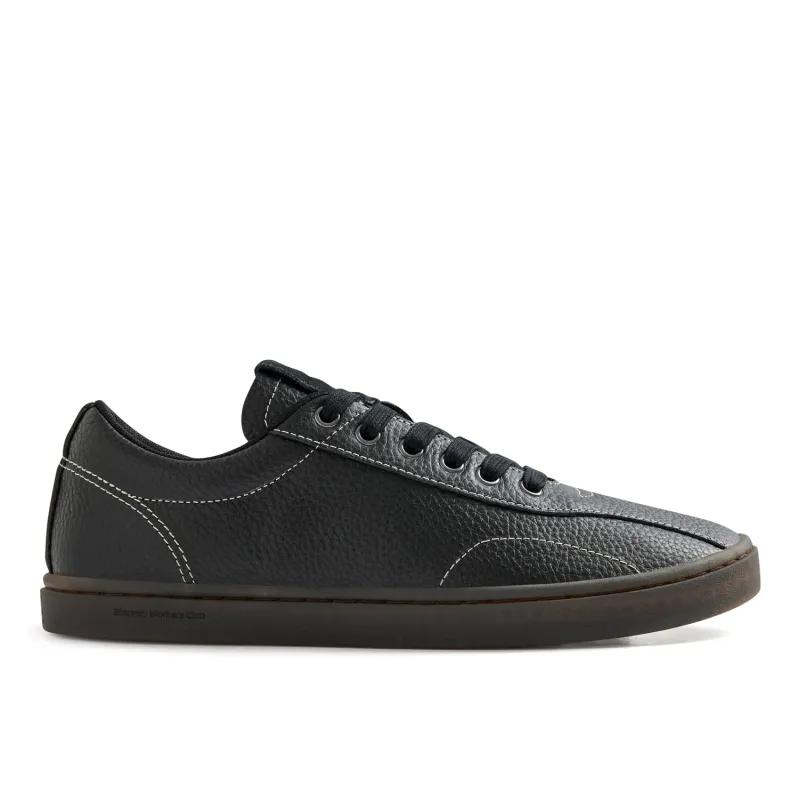 SURMA TUMBLED LEATHER BLACK made by Stepney Workers Club