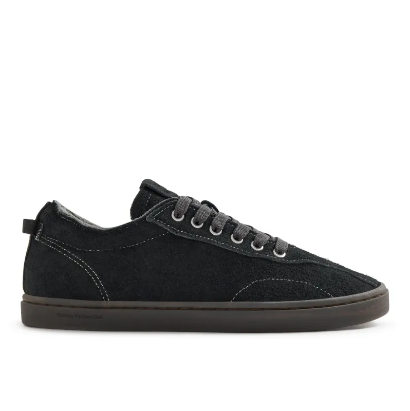 SURMA FREECUT GEO-MERGED SUEDE BLACK made by Stepney Workers Club
