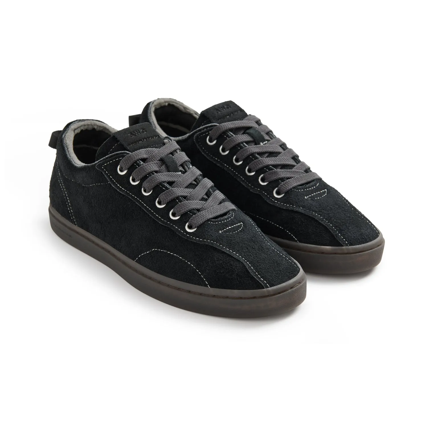SURMA FREECUT GEO-MERGED SUEDE BLACK sold by Stepney Workers Club product image thumbnail 3