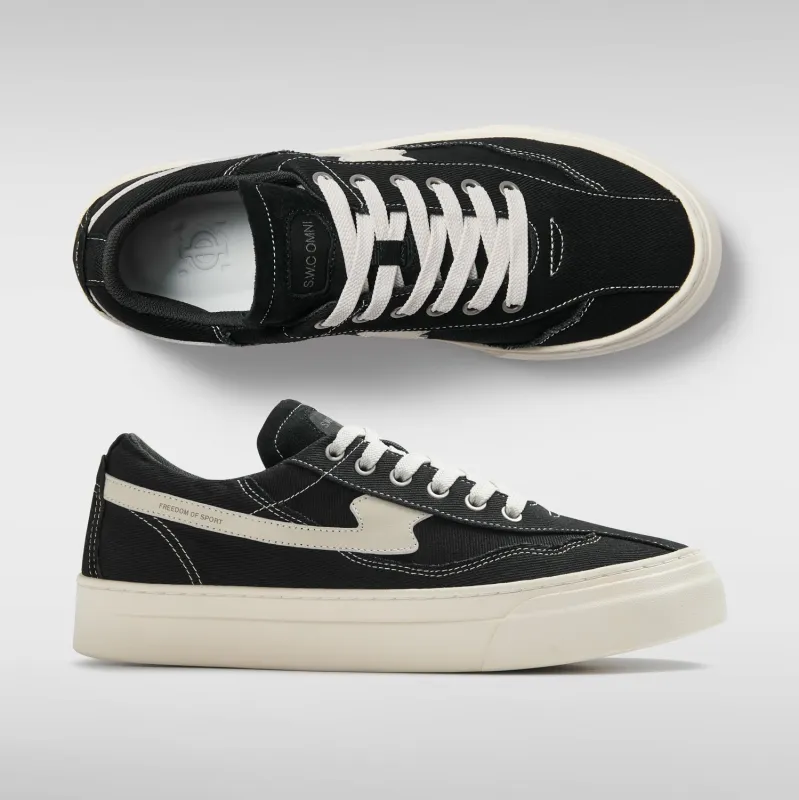 OM3a - Dellow Omni S-Strike - Canvas Drill - Black (Online Exclusive) made by Stepney Workers Club