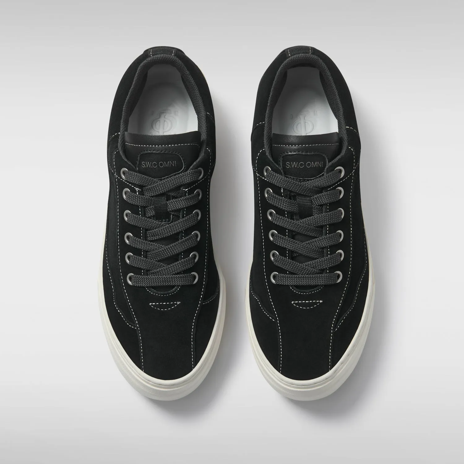 OM1b - Dellow Omni - Silk Suede - Black sold by Stepney Workers Club product image thumbnail 2