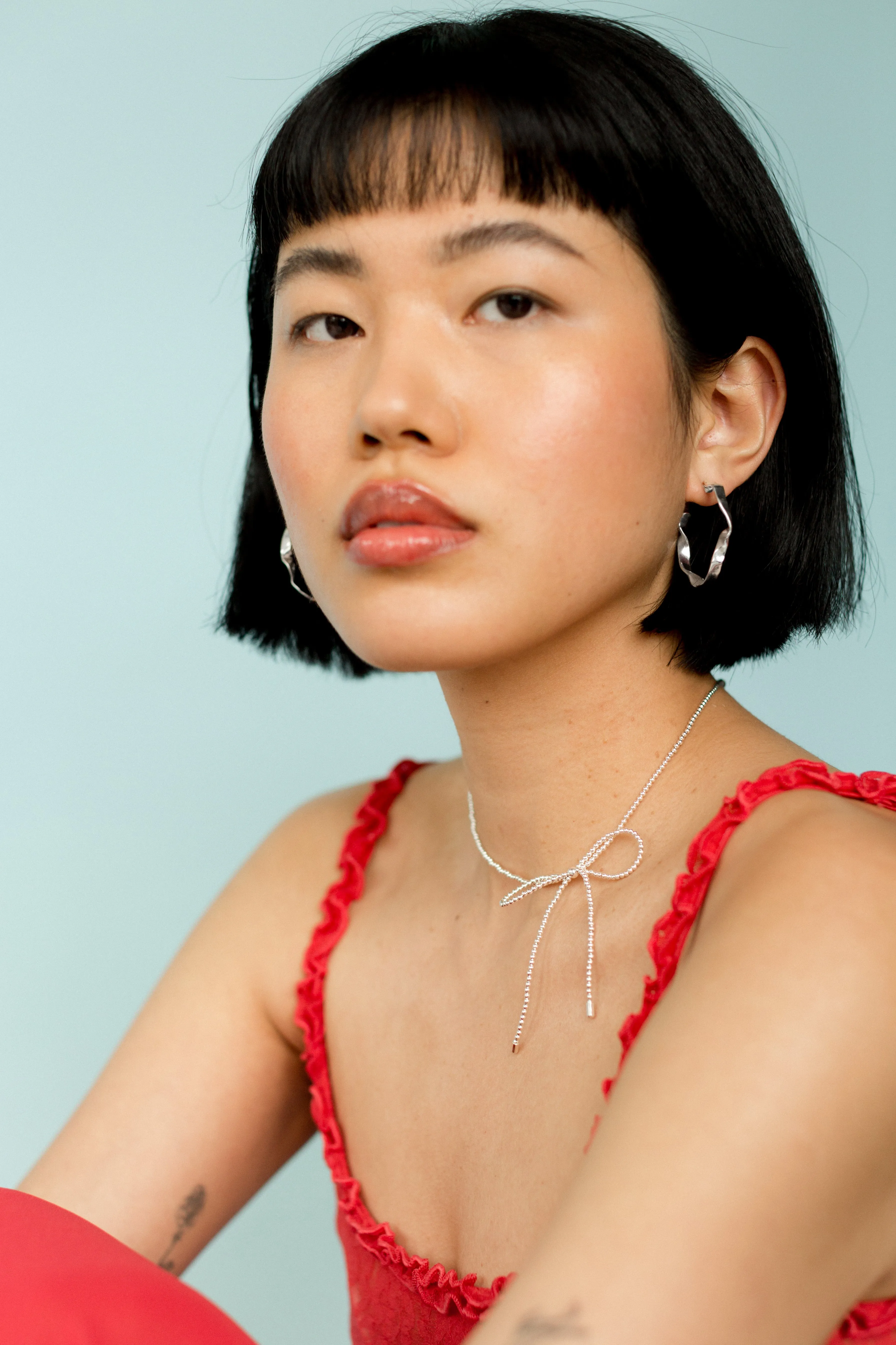 Margot Necklace, Silver sold by Kara Yoo product image thumbnail 4