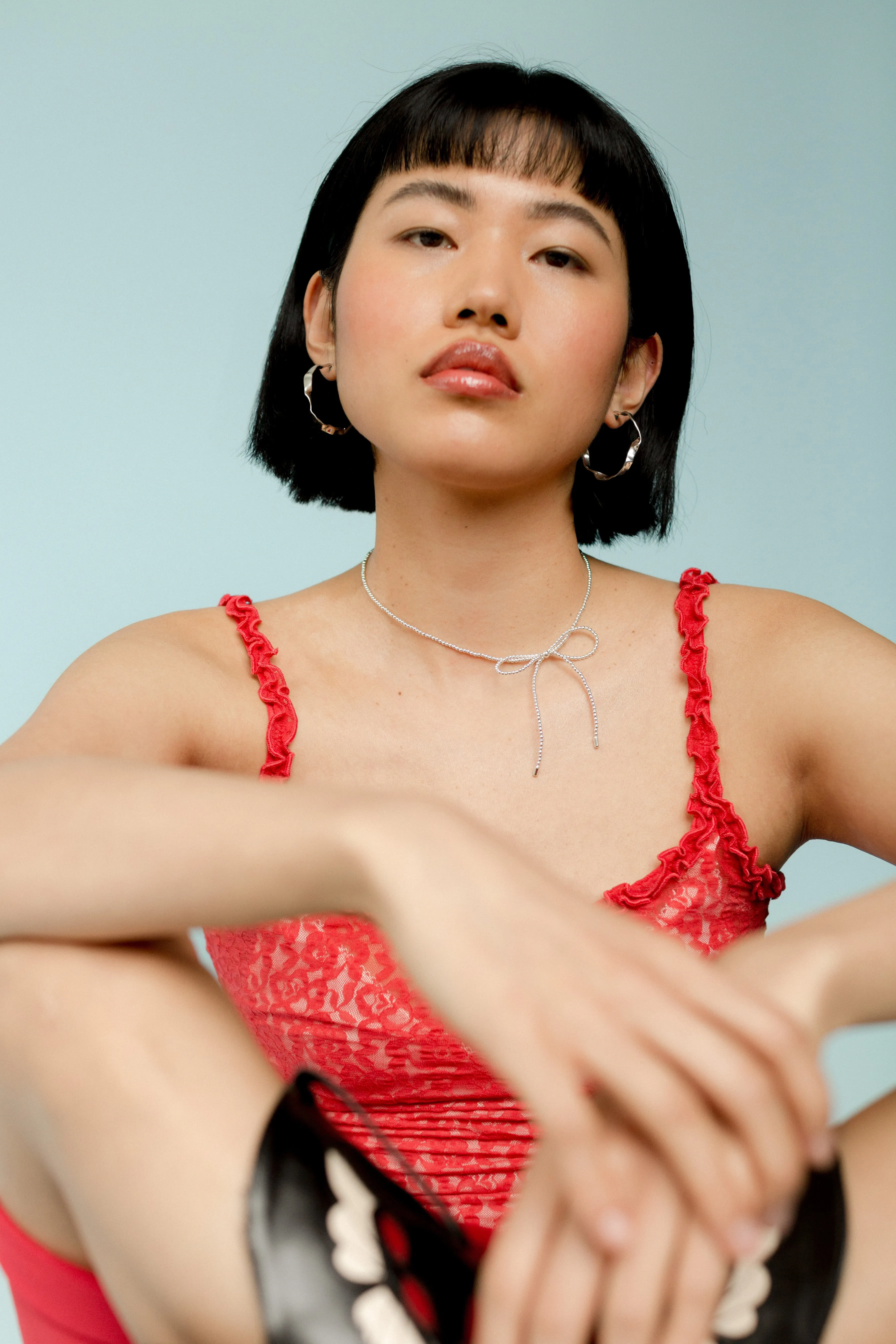 Margot Necklace, Silver sold by Kara Yoo product image thumbnail 3
