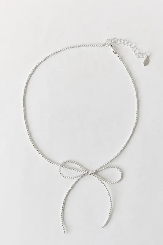 Margot Necklace, Silver sold by Kara Yoo