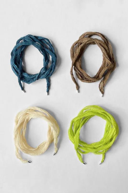 Fairy Silk Necklace made by Kara Yoo