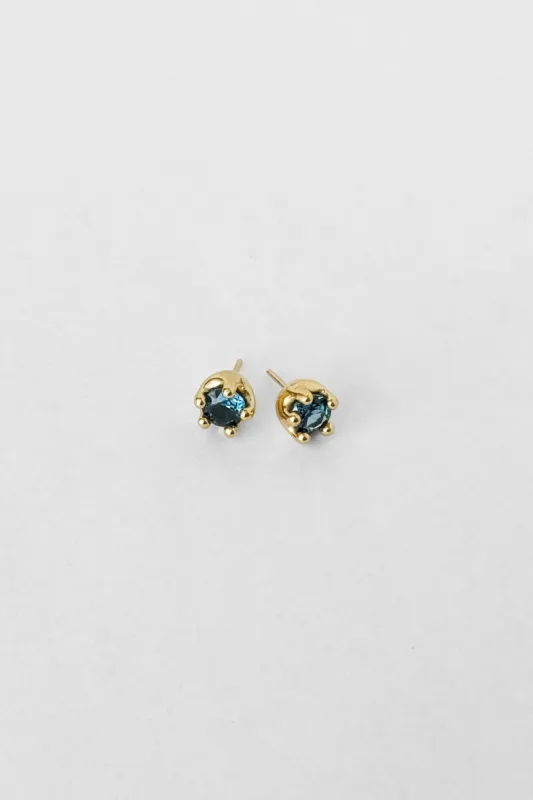 Birthstone Earrings made by Kara Yoo