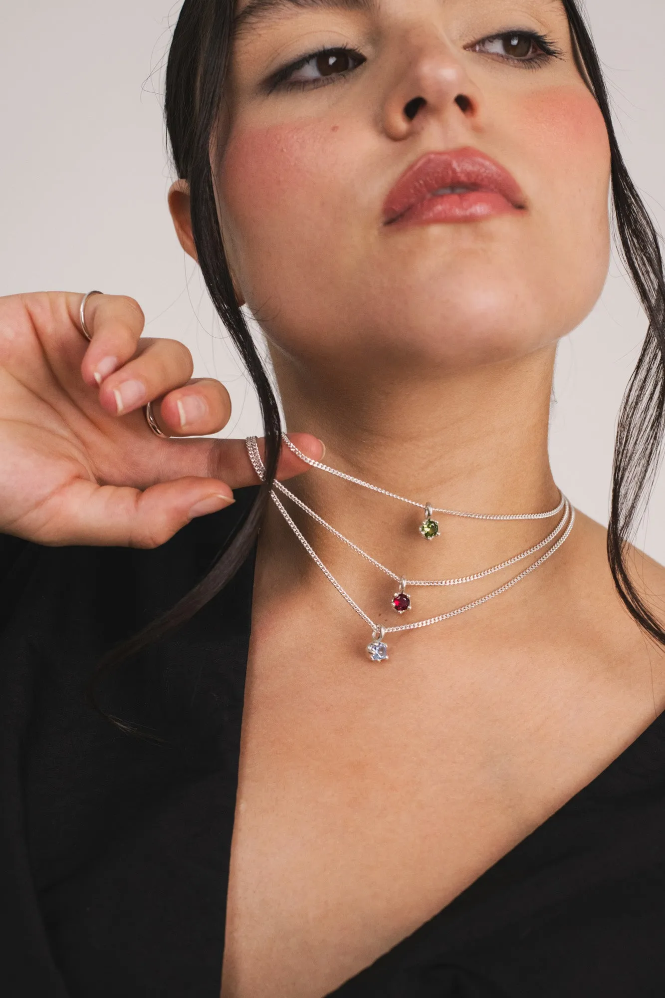 Birthstone Necklace sold by Kara Yoo product image thumbnail 2