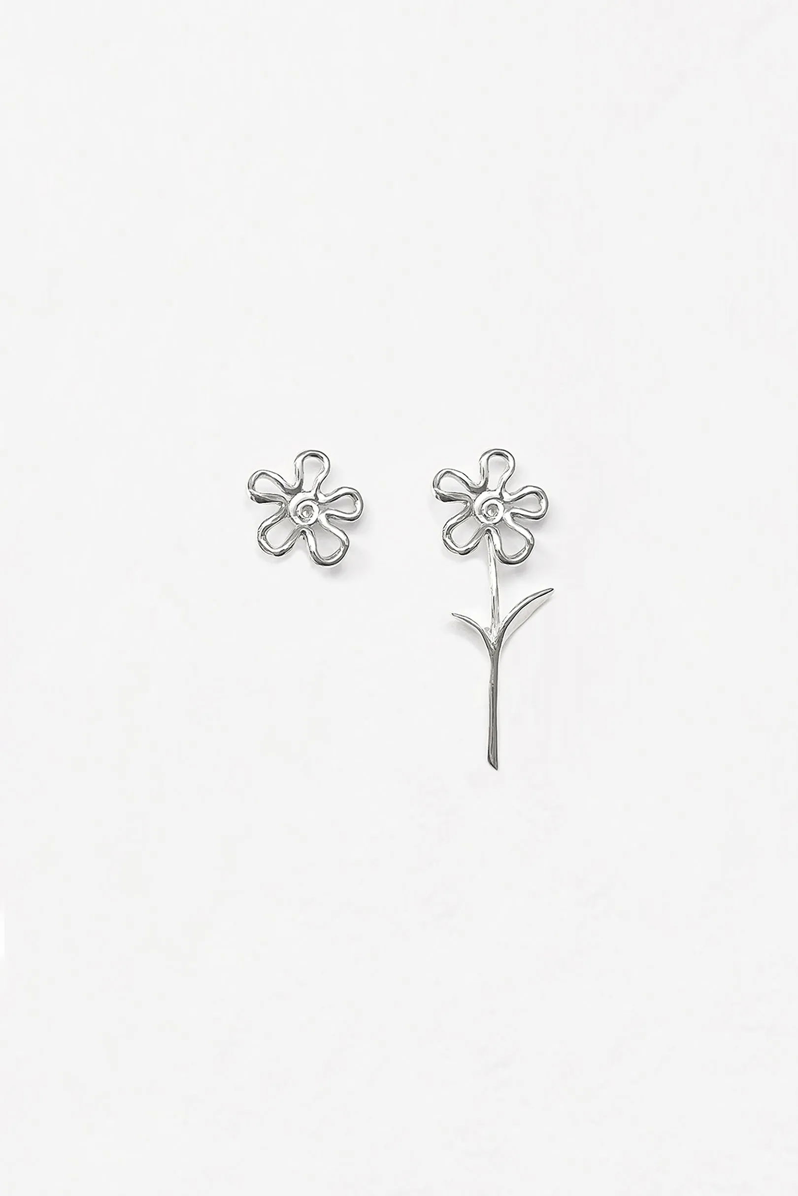 Flora Studs + Stem Earring Jacket sold by Kara Yoo product image thumbnail 2