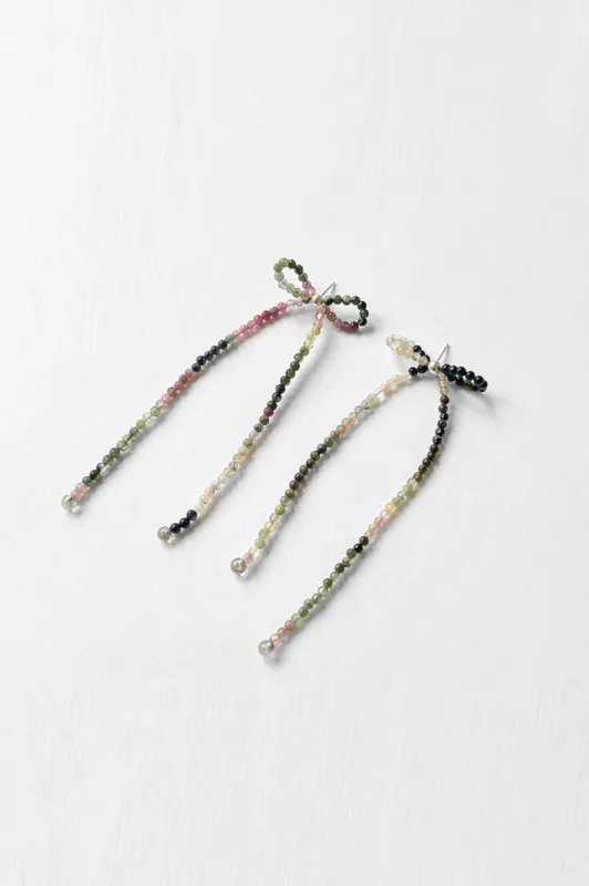 Margot Earrings, Tourmaline sold by Kara Yoo