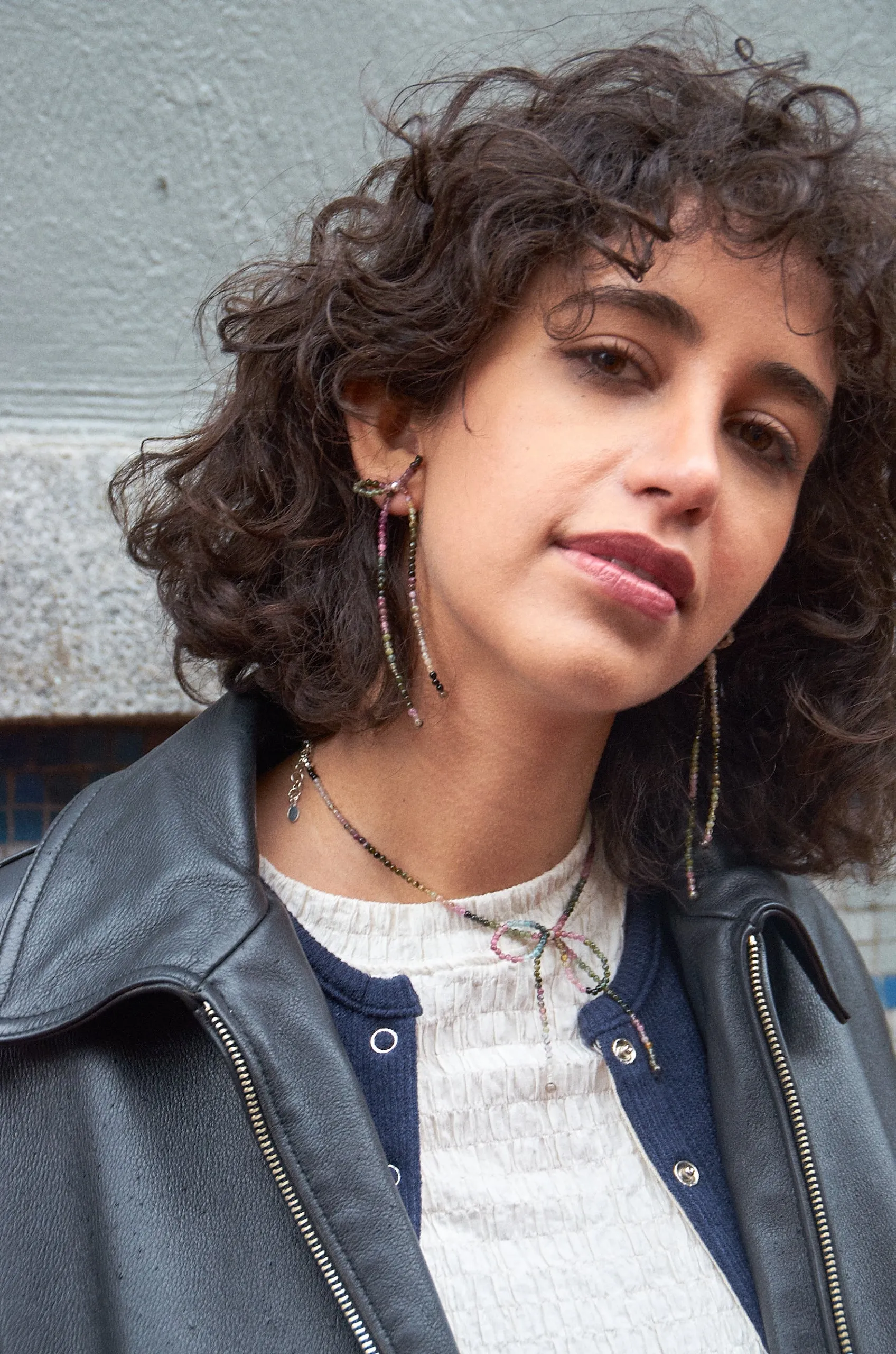 Margot Earrings, Tourmaline sold by Kara Yoo product image thumbnail 3