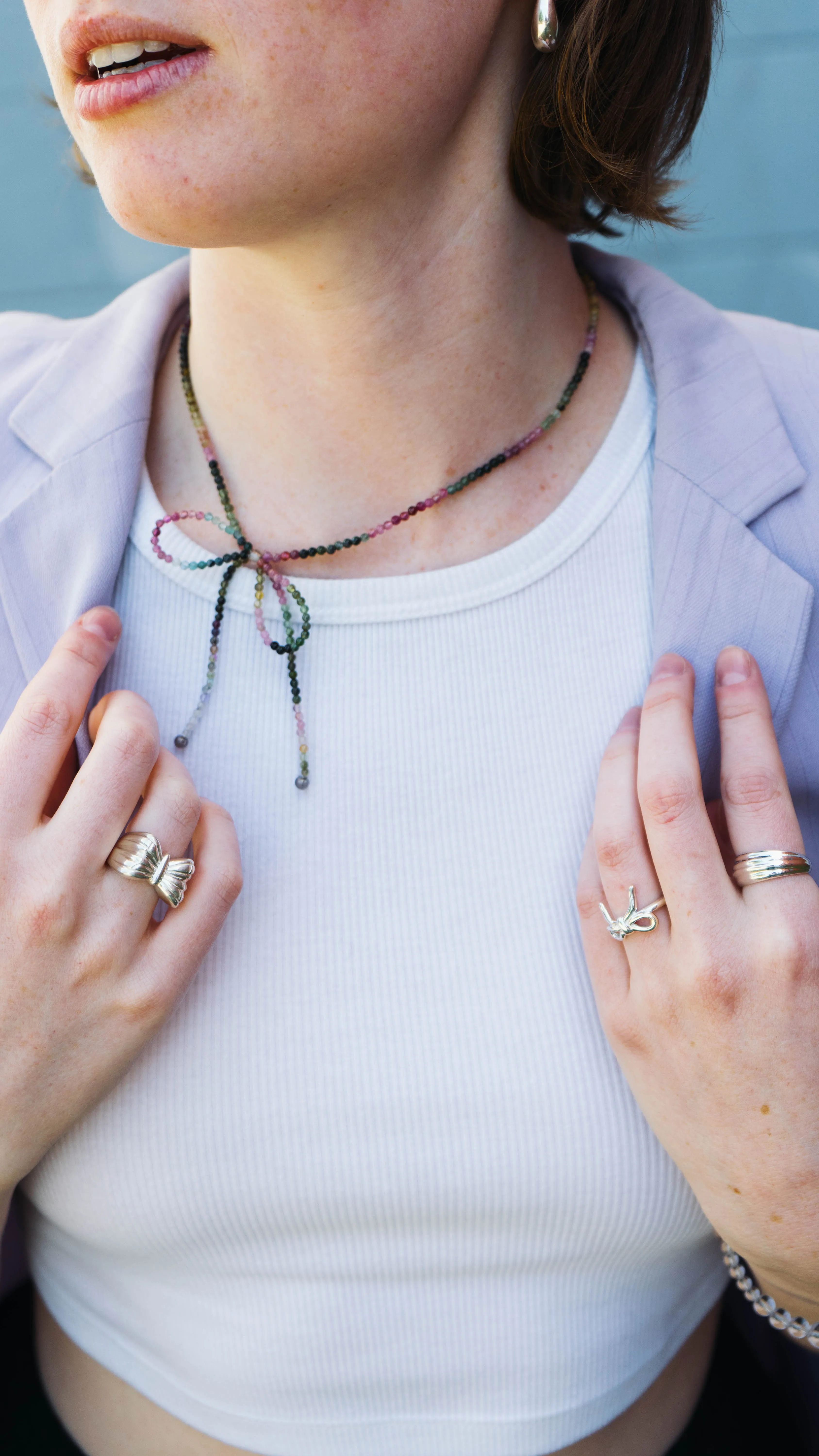 Margot Necklace, Tourmaline sold by Kara Yoo product image thumbnail 3
