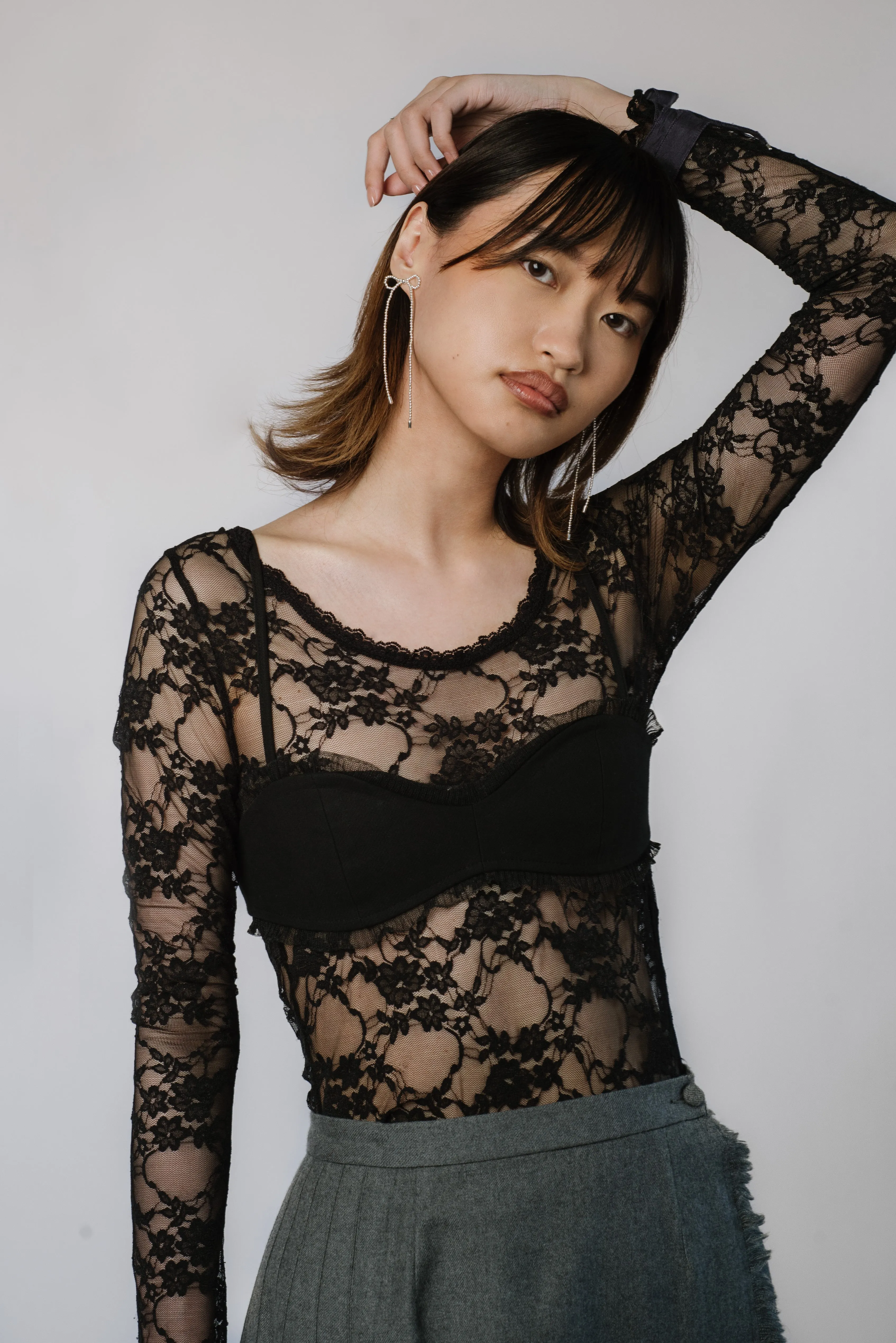 Margot Earrings, Silver sold by Kara Yoo product image thumbnail 2