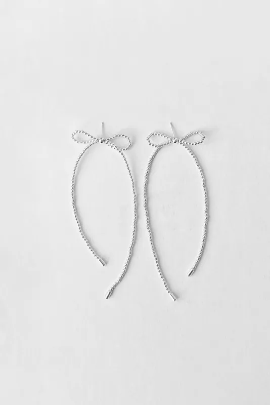 Margot Earrings, Silver sold by Kara Yoo