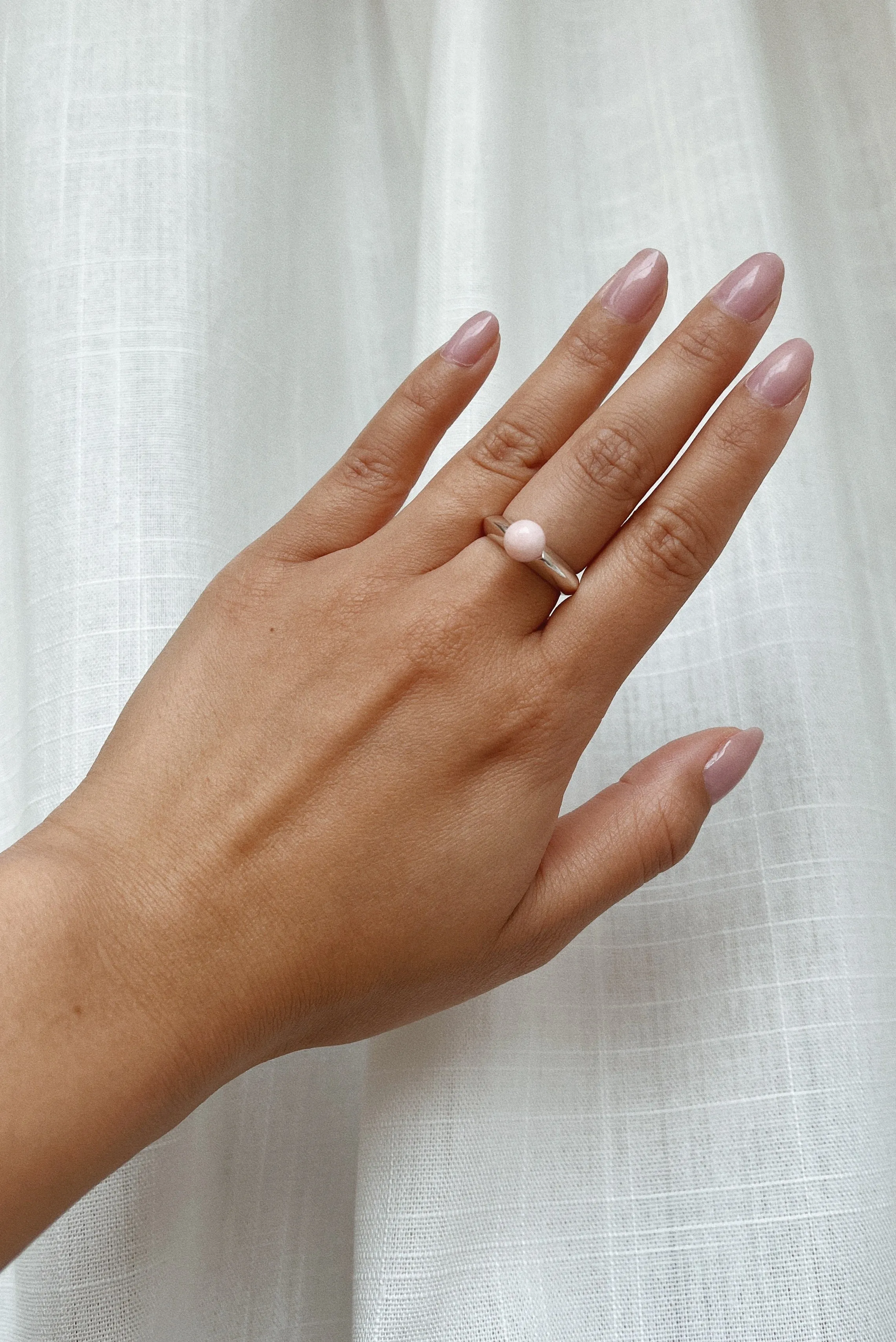 Bubble Ring - Pink Opal sold by Kara Yoo product image thumbnail 3