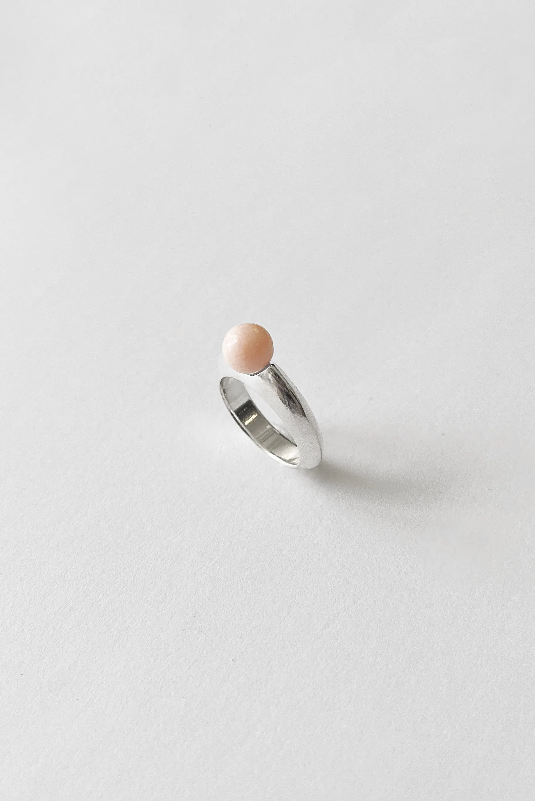 Bubble Ring - Pink Opal sold by Kara Yoo