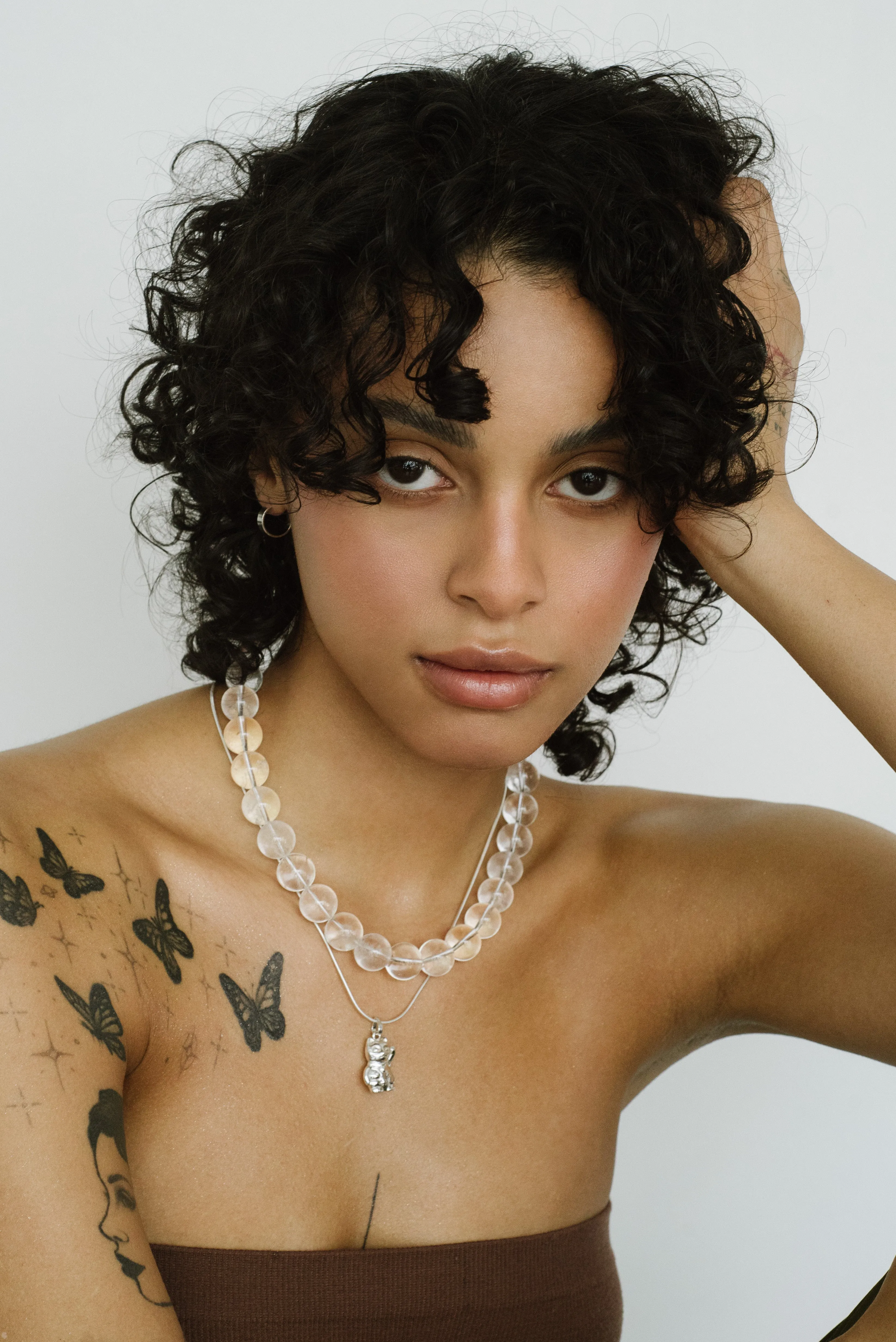 Lucky Cat Necklace sold by Kara Yoo