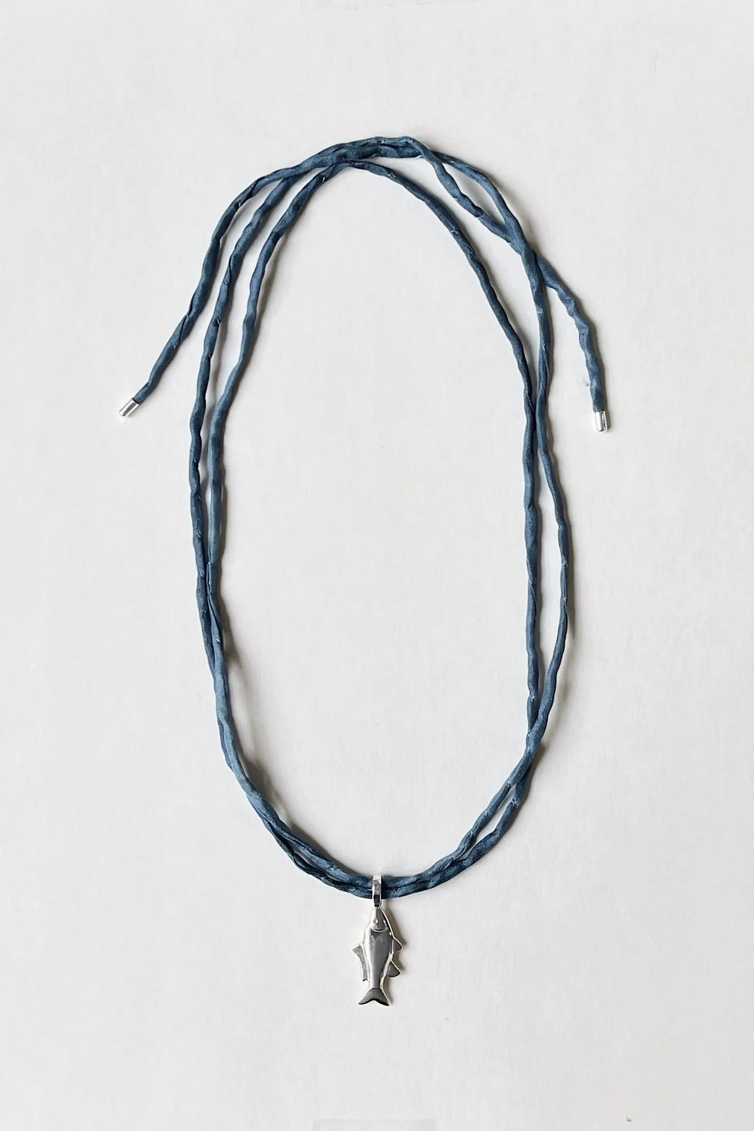 Lucky Fish on Raw Silk sold by Kara Yoo product image thumbnail 2