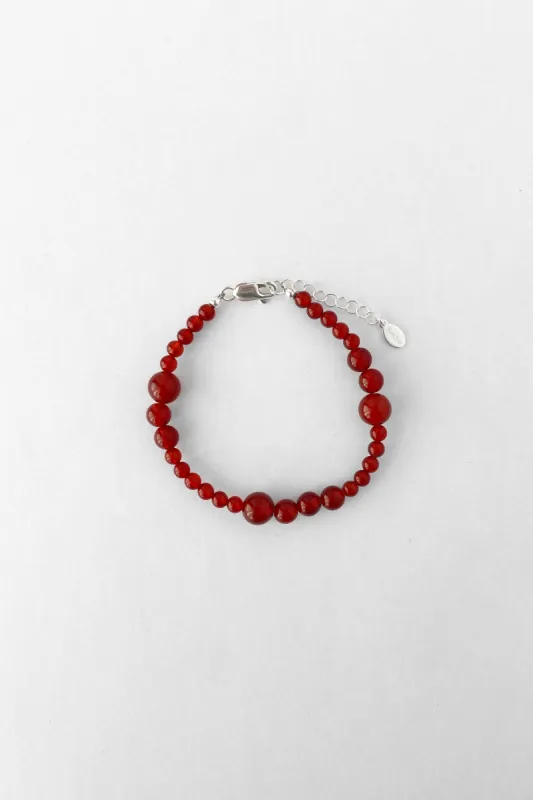 Avery Bracelet - Carnelian sold by Kara Yoo