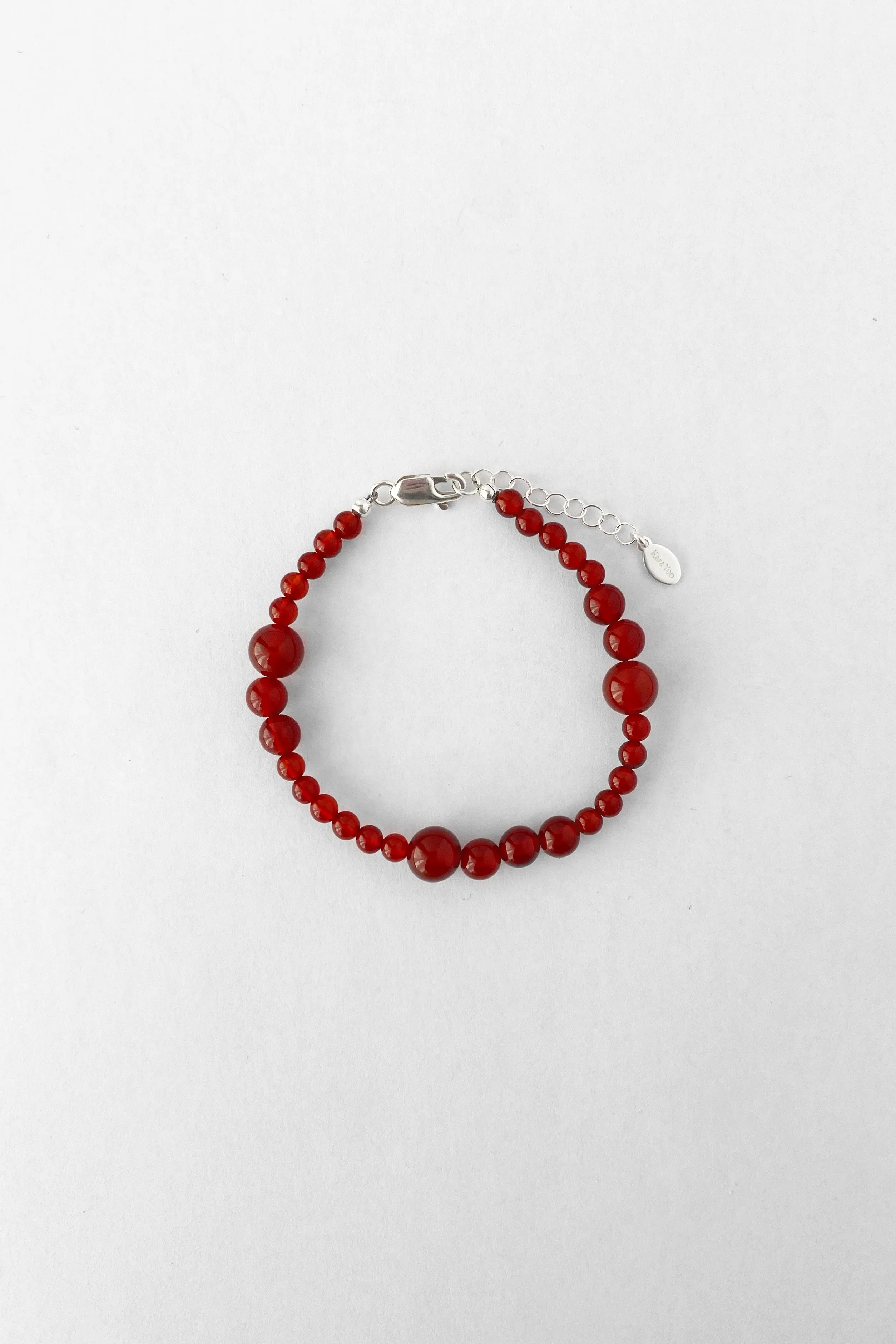Avery Bracelet - Carnelian sold by Kara Yoo
