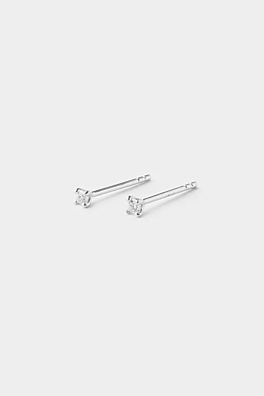 Prism Studs, 2mm made by Kara Yoo