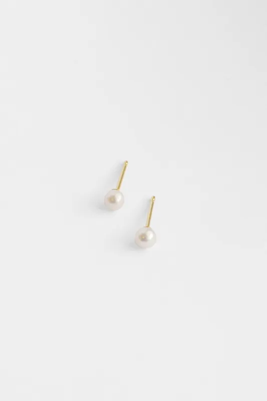 Esther Studs, Solid 14K Gold sold by Kara Yoo