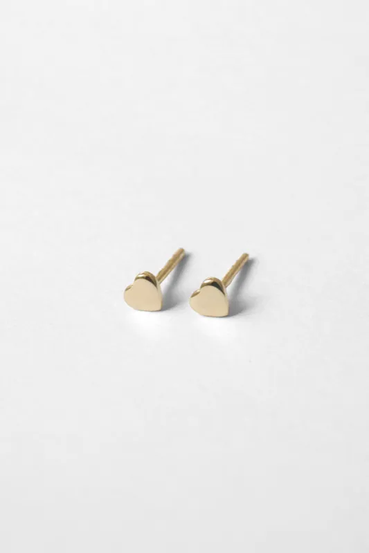 Aimee Studs, Solid 14K Gold sold by Kara Yoo
