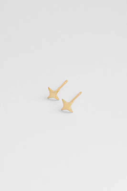 Scarlet Studs, Solid 14K Gold sold by Kara Yoo