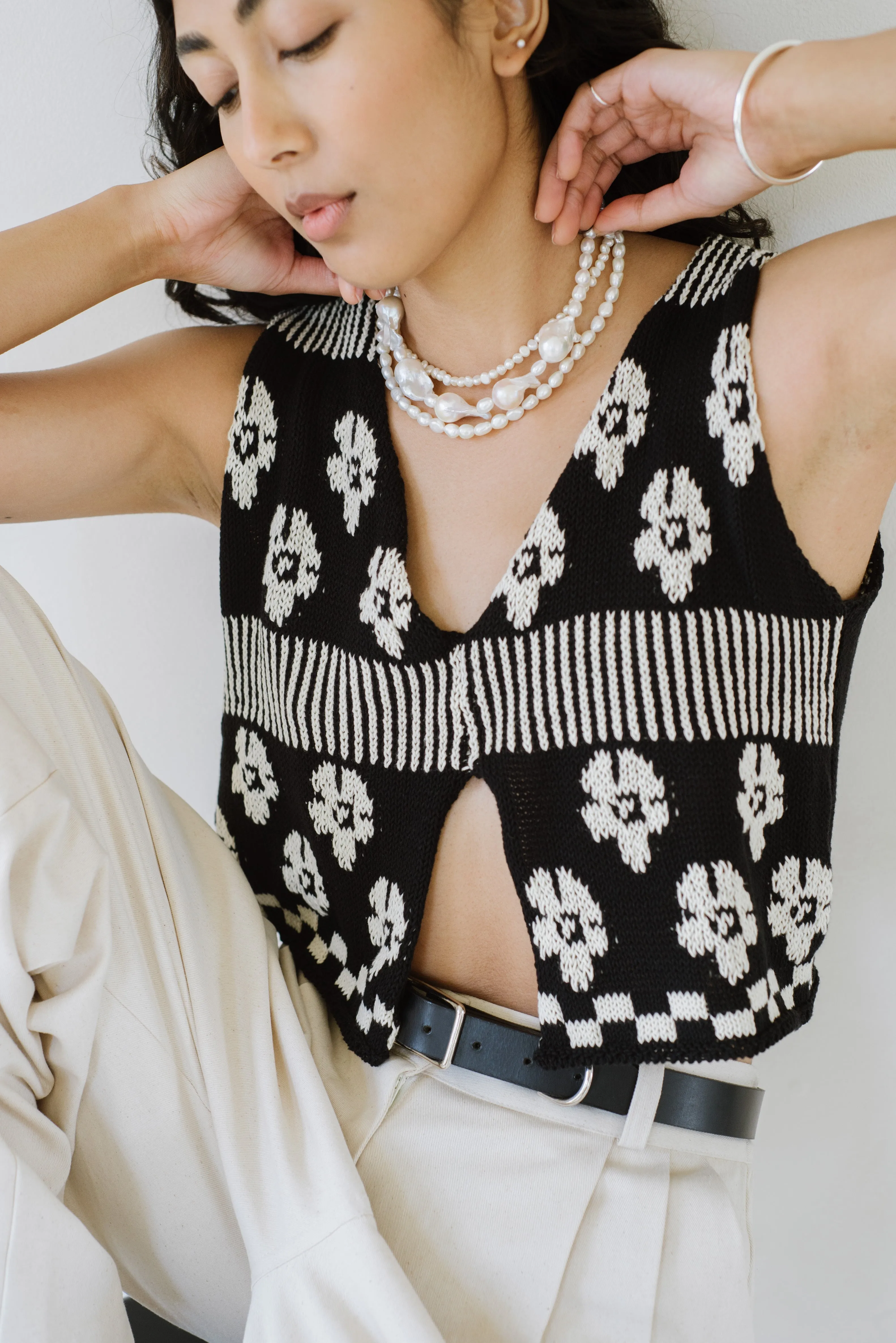 Rice Pearl Necklace sold by Kara Yoo product image thumbnail 3