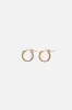 Anna Huggie Hoops sold by Kara Yoo
