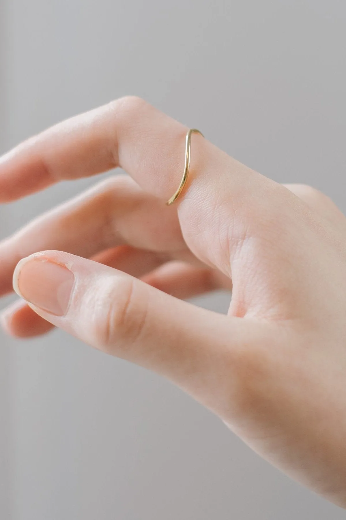 Wave Stacking Ring sold by Kara Yoo product image thumbnail 2