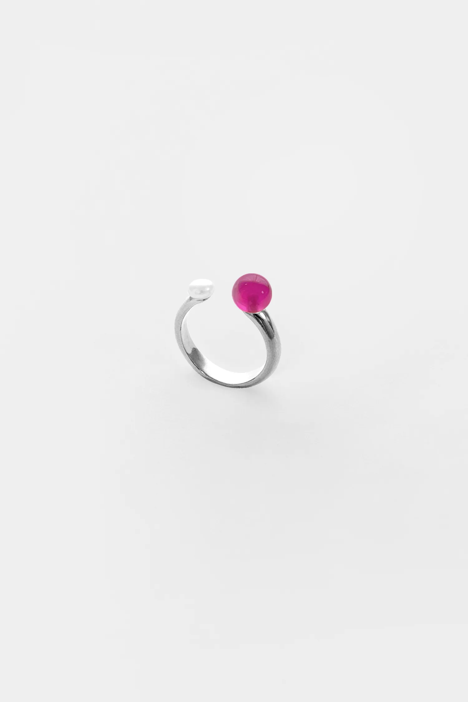 Open Ring, Ruby sold by Kara Yoo