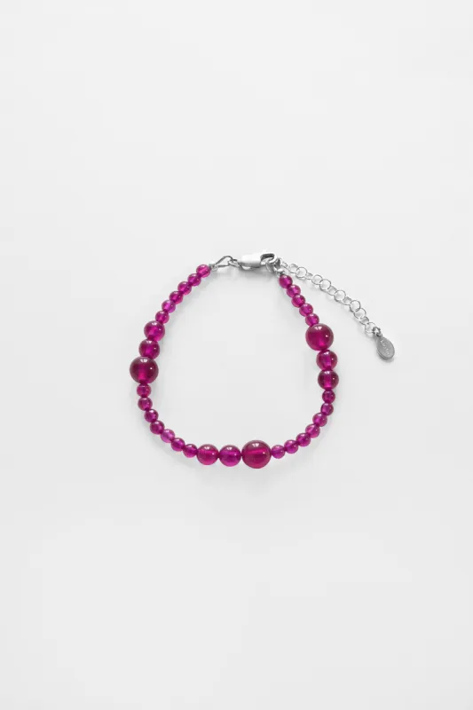 Avery Bracelet - Ruby sold by Kara Yoo
