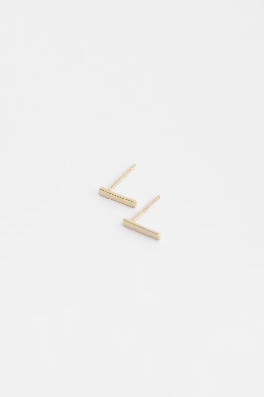 Millie I Studs, Solid 14K Gold sold by Kara Yoo