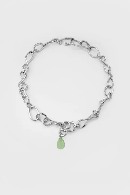 Sabine Necklace + Large Drop Charm sold by Kara Yoo