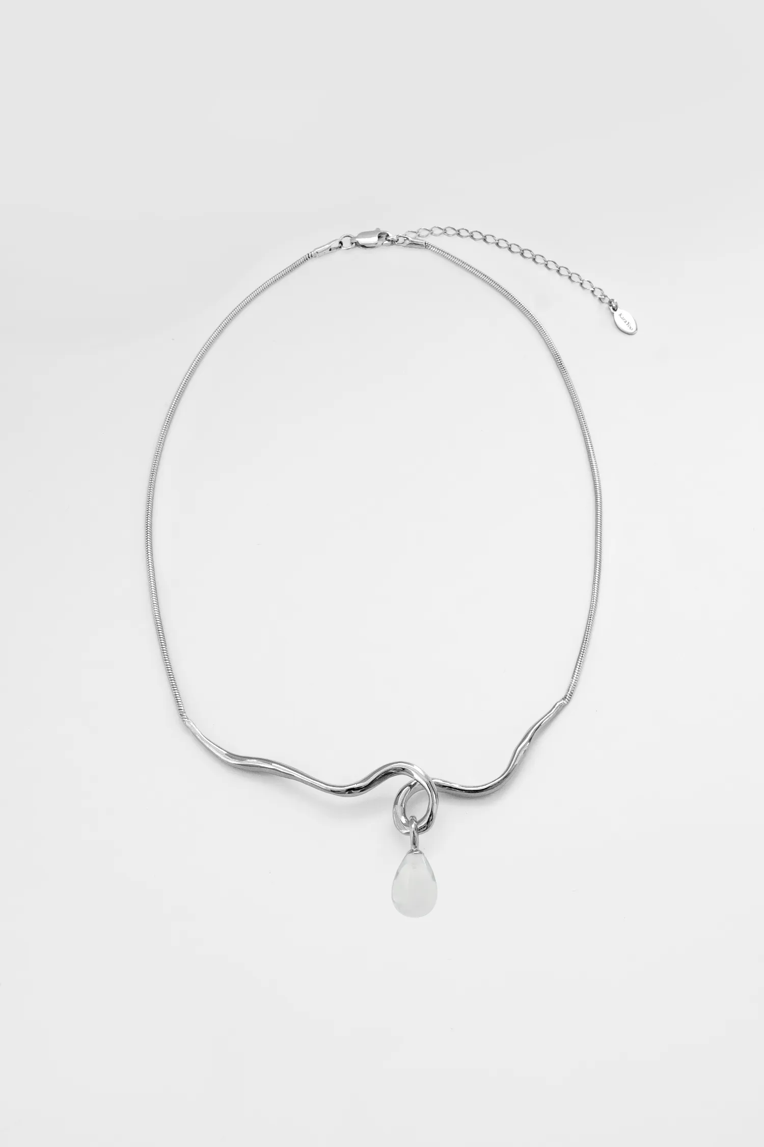 Maeva Necklace + Small Drop Charm sold by Kara Yoo